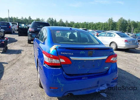 2014 Nissan Sentra Sr z USA, uszkodzony, nr VIN 3N1AB7AP8EL615444